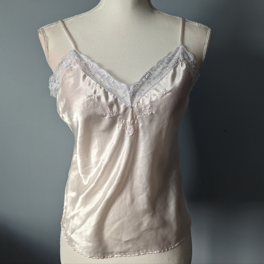Vintage light pink cami